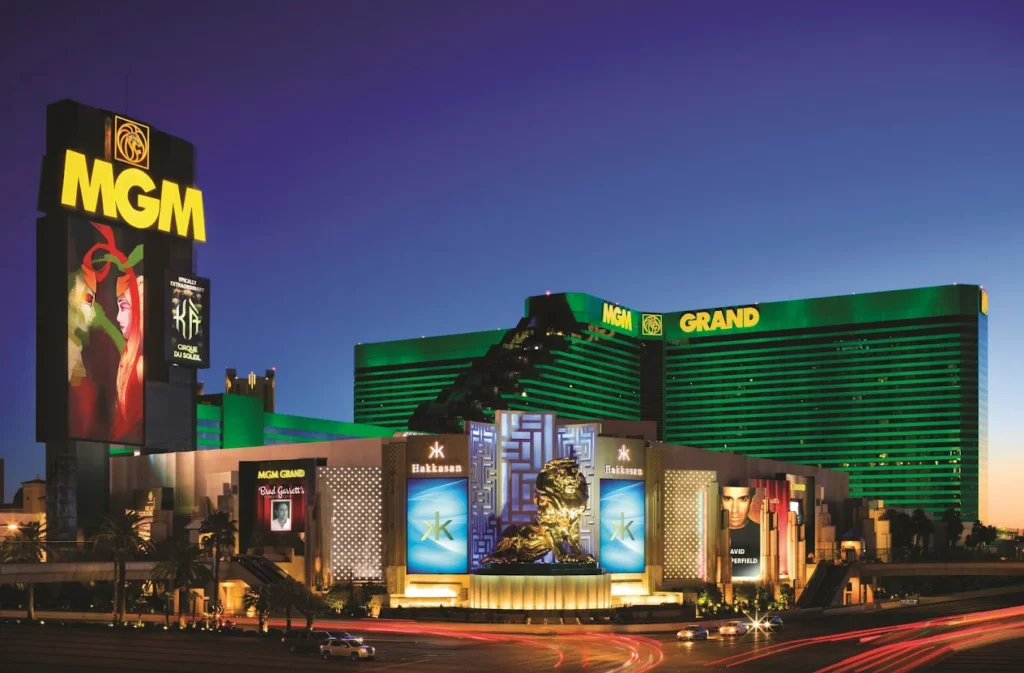 Photo of the MGM Grand hotel