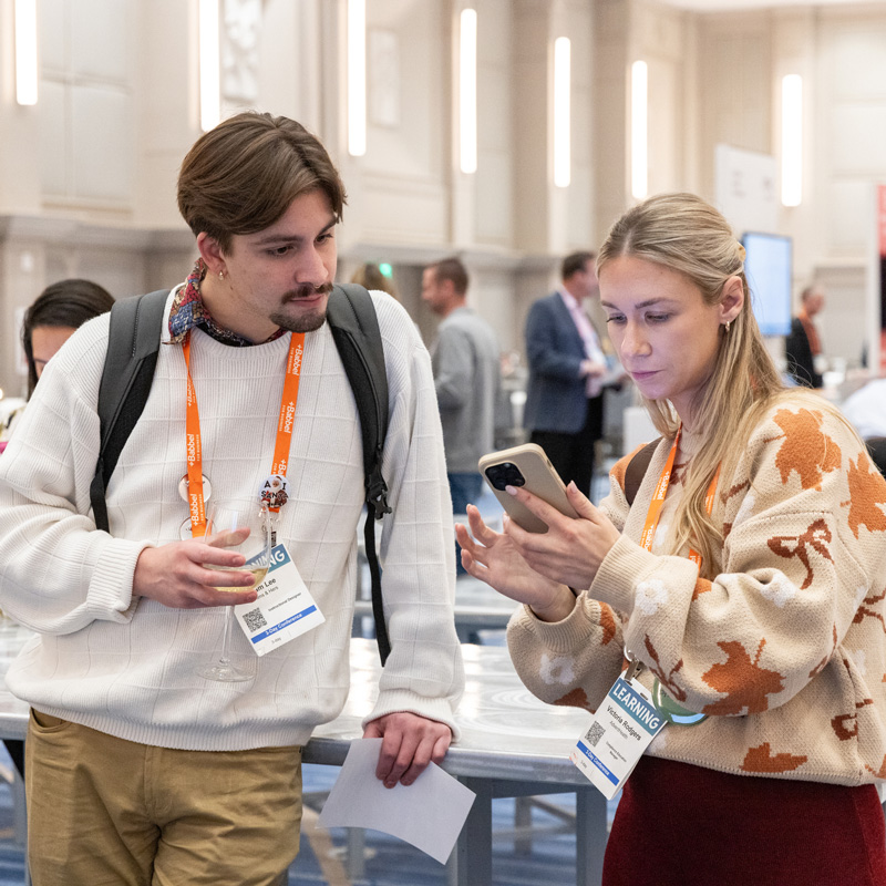 Learning Leaders using the mobile app